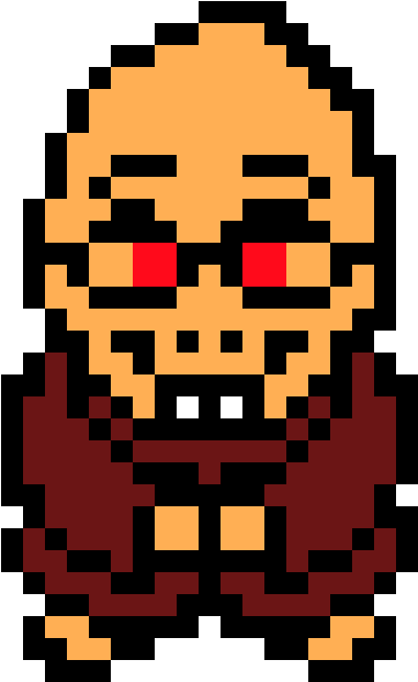 Undertale Alphys Pixel Art (660x900), Png Download