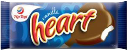 Tip Top Vanilla Hearts - Vanilla (600x600), Png Download