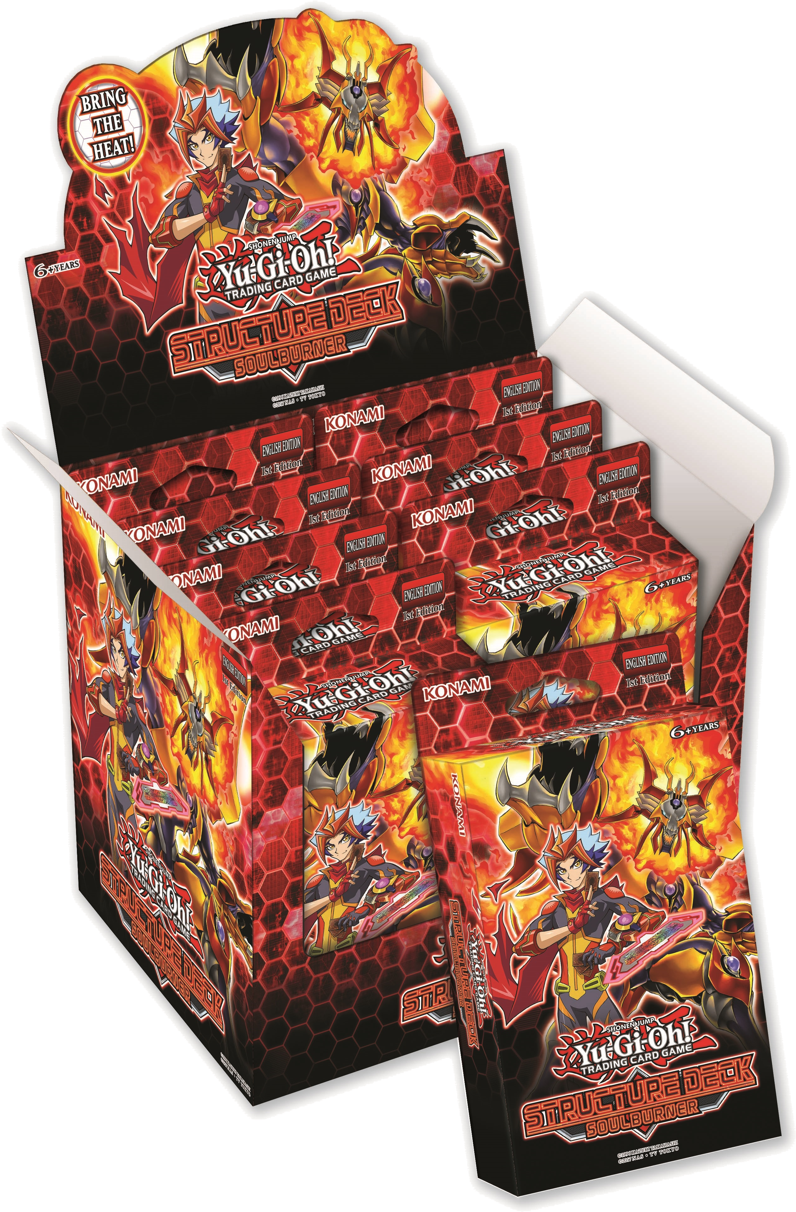 Yu Gi Oh Soulburner Structure Deck - Collectible Card Game (2809x3919), Png Download