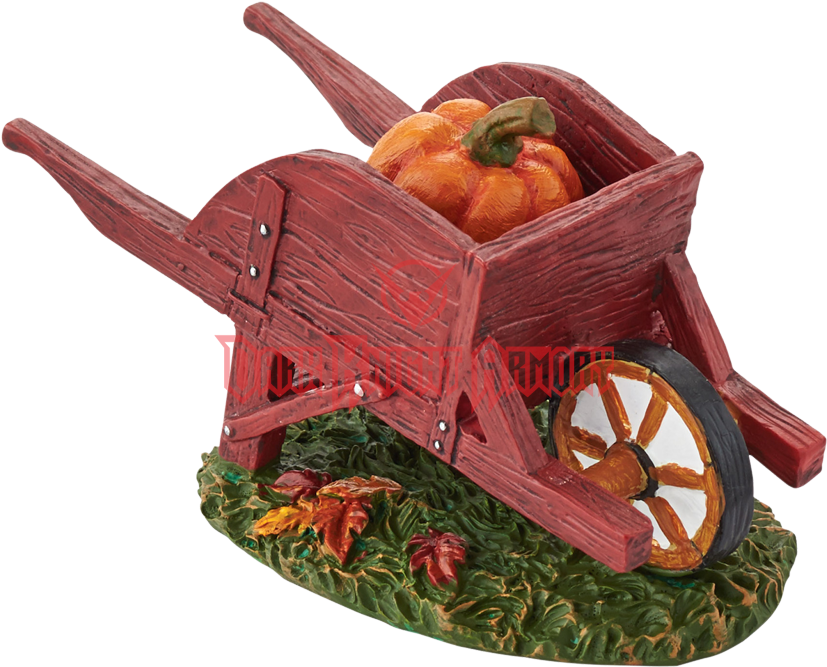 Harvest Fields Halloween Village - Department 56 Harvest Fields Wheelbarrow 4047615 (850x850), Png Download