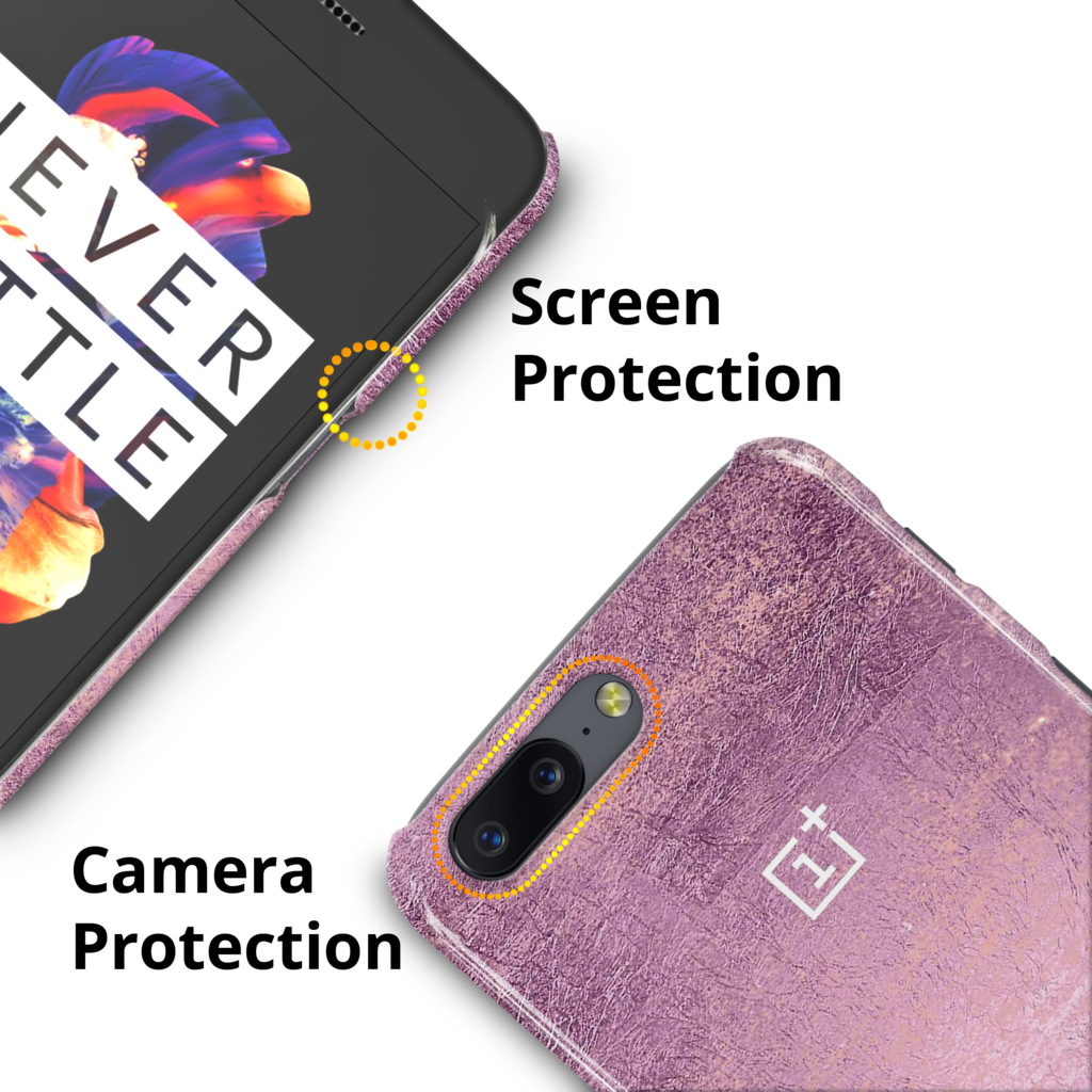 Mauve Marble Texture Cover Case For Oneplus - Gearbest Luanke Carbon Fiber Soft Case Cover (1024x1024), Png Download