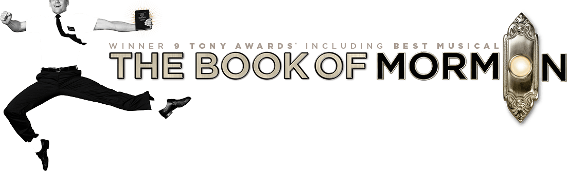 The Book Of Mormon - Book Of Mormon Movie, Volume 1: (1104x333), Png Download