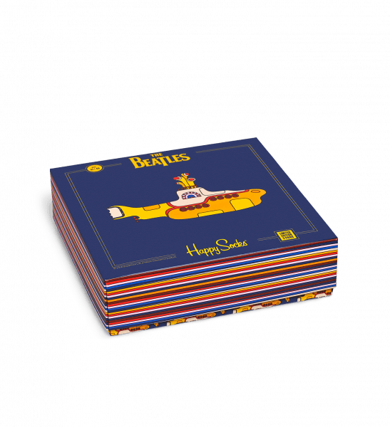 The Beatles Socks Box Set - Sock (547x600), Png Download