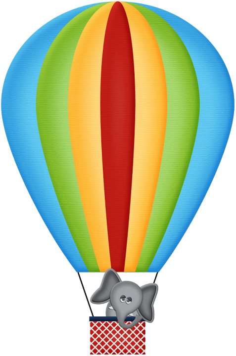 Balon - Imagenes De Globos Aerostaticos Animados (477x720), Png Download