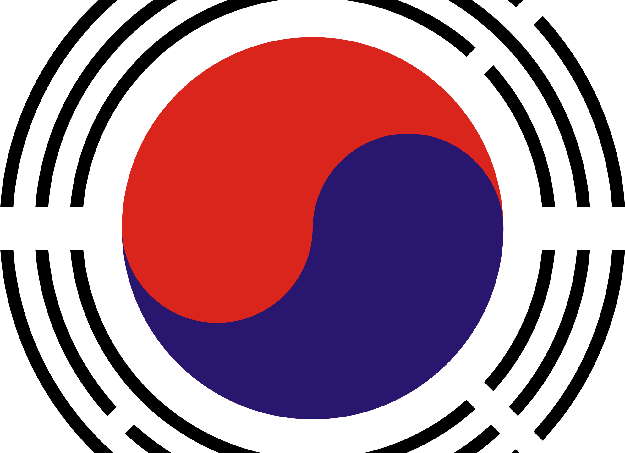 K-pop Korner Delivers Some Remixes And Classic Hits - South Korean Emblem (1995x1440), Png Download