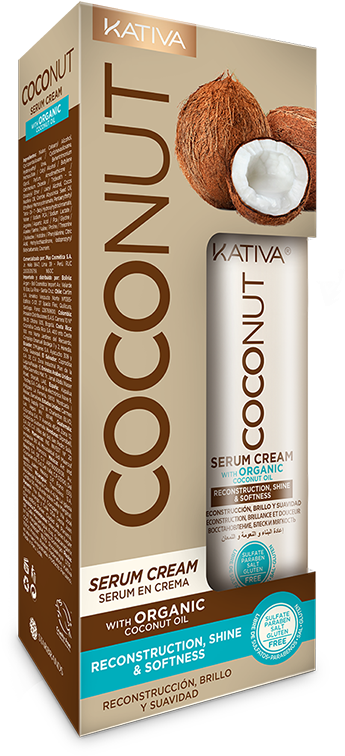 Kativa Aceite De Coconut (373x870), Png Download