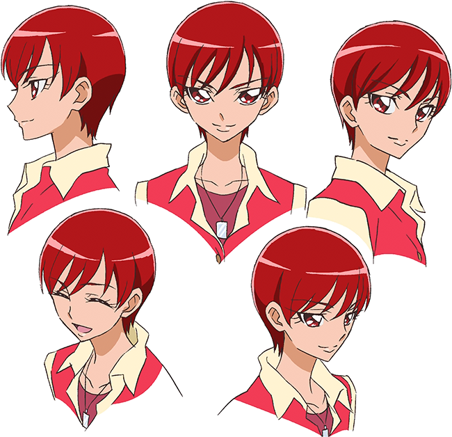 Kira Kira Pretty Cure Ala Mode Akira Faces - Kenjou Akira (678x634), Png Download