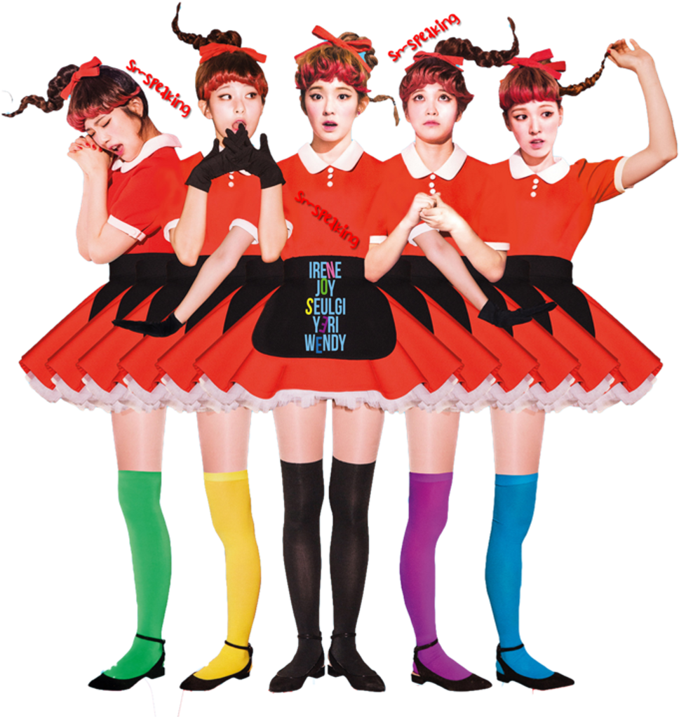 Redvelvet Kpop Irene Wendy Seulgi Joy Yeri Exo Kai - Kpop Red Velvet Color (1024x1024), Png Download