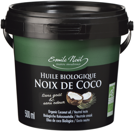 Organic Deodorised Coconut Oil - Emile Noel (598x600), Png Download