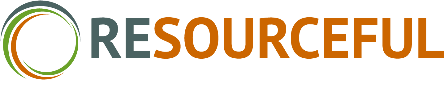 Resources Full Logo White Tag - Orange (1592x500), Png Download