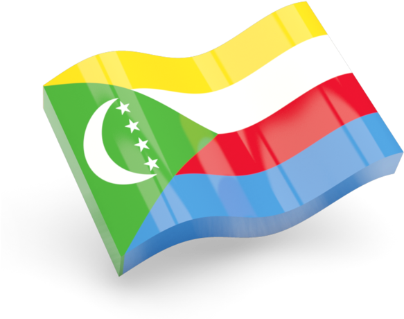 Zoom - Comoros Flag Gif (640x480), Png Download