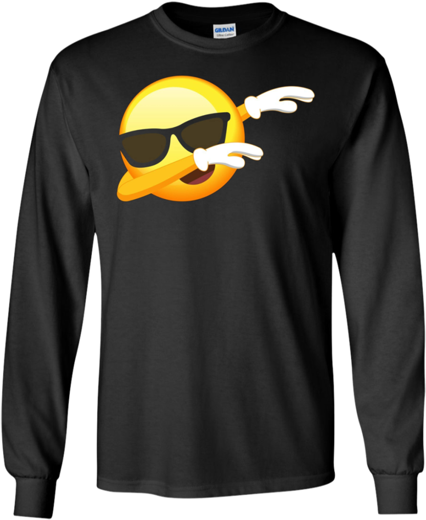 Funny Dabbing Emoji Cool Dab Apparel - Science T Shirt Sarcasm (1024x1024), Png Download