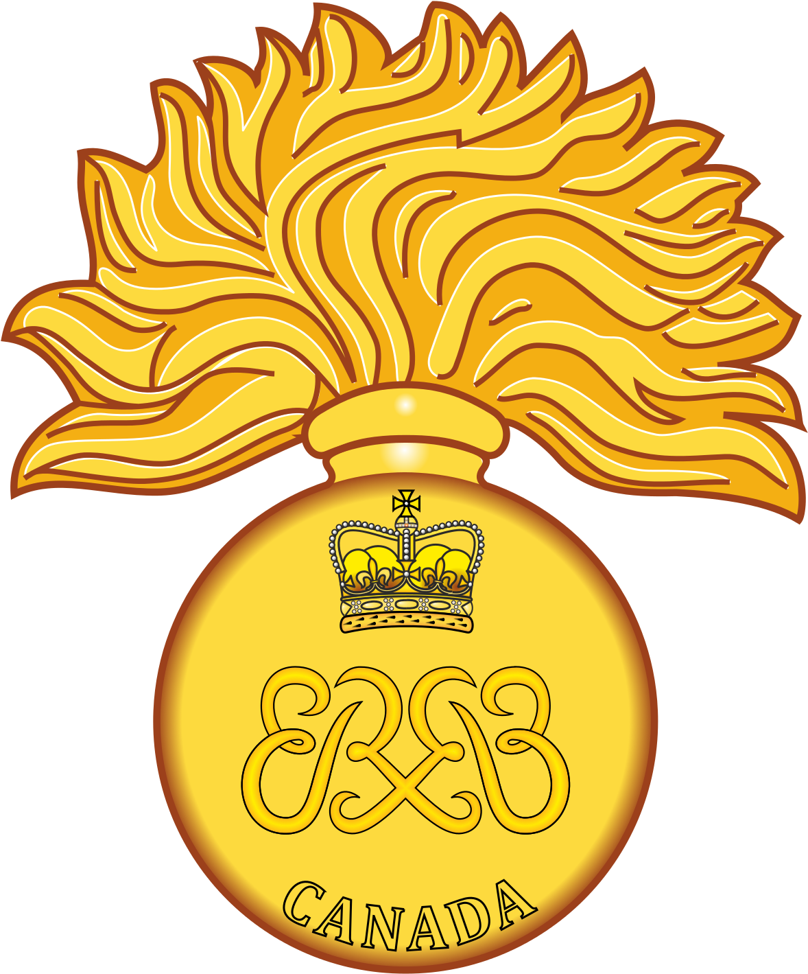 Grenadier Guards Cap Badge (1200x1485), Png Download