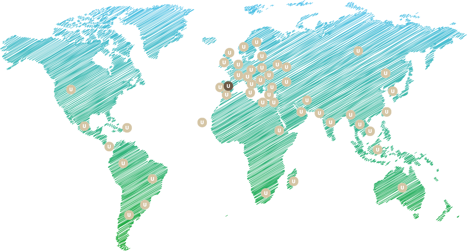 Why Tubing Food - World Map (1400x754), Png Download