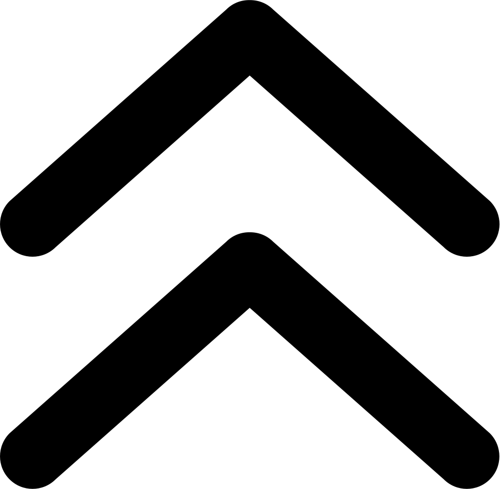 Png File Svg - Double Up Chevron Icon (981x960), Png Download