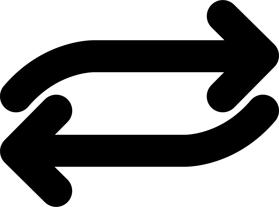 Png File - Flechas Direcciones Opuestas Png (980x728), Png Download