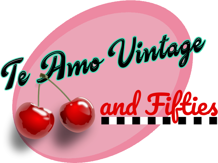 Te Amo Vintage And Fifties - Custom Red Cherries Shower Curtain (800x600), Png Download