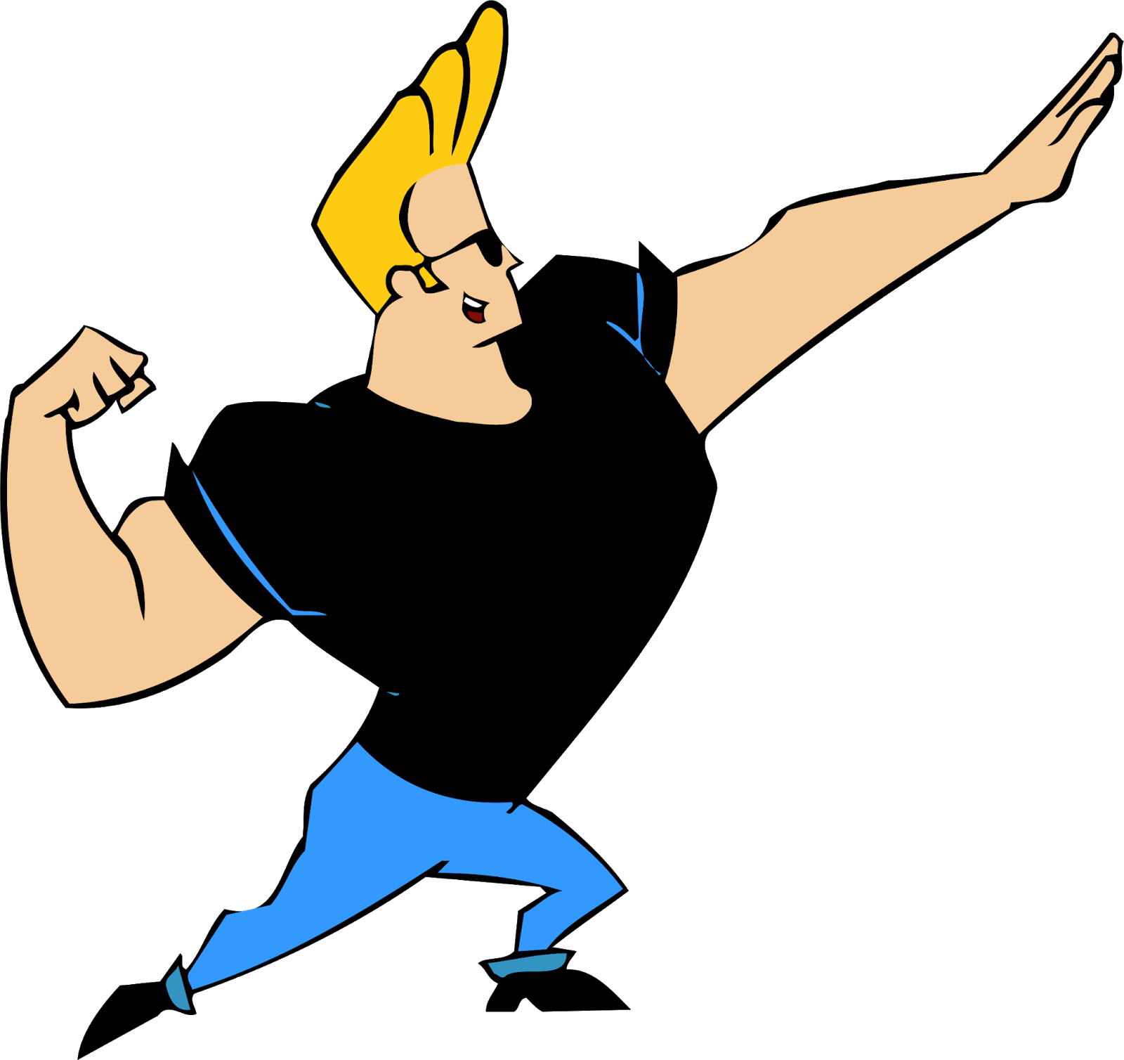 Johnny Bravo Cartoon Character, Johnny Bravo Characters, - Johnny Bravo (1600x1508), Png Download