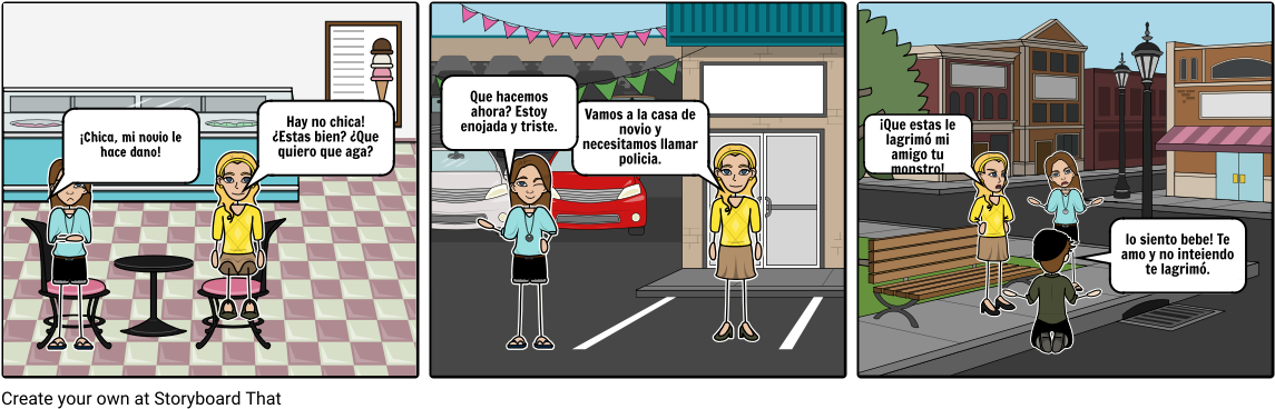 Spanish - Cartoon (1164x385), Png Download