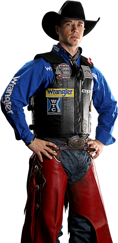 Professional Bull Riders - Cody Nance Bull Rider 17 (391x800), Png Download