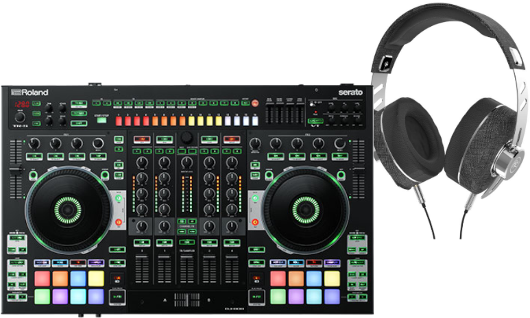Roland Dj-808 Dj Controller (799x504), Png Download