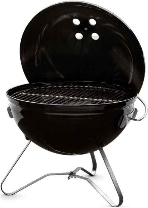 Smokey Joe Premium Charcoal Grill - Small Weber Grill (750x713), Png Download