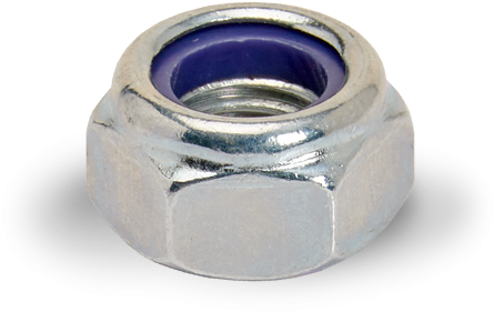 Nylon Insert Lock Nut - Bead (638x547), Png Download