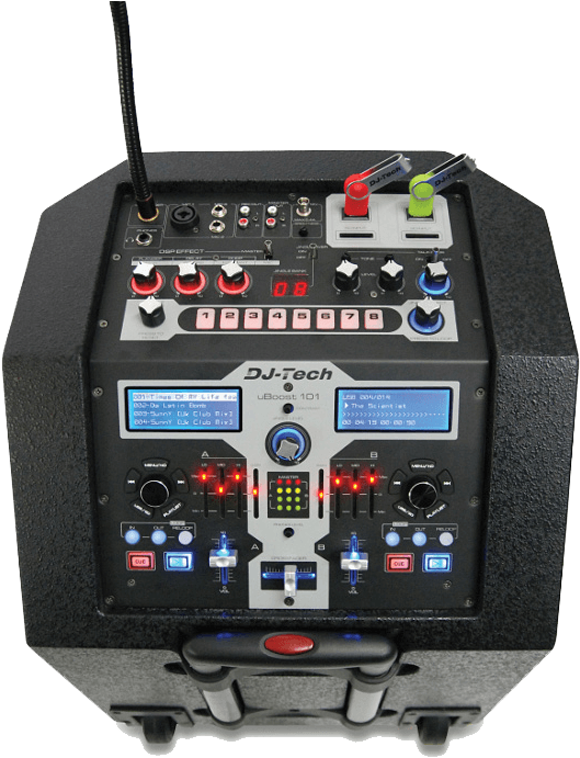 Dj Tech Uboost - Disc Jockey (597x698), Png Download