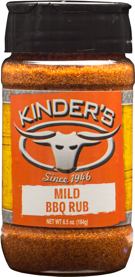 Kinder's Mild Bbq Rub - Kinders Bbq (1000x1000), Png Download