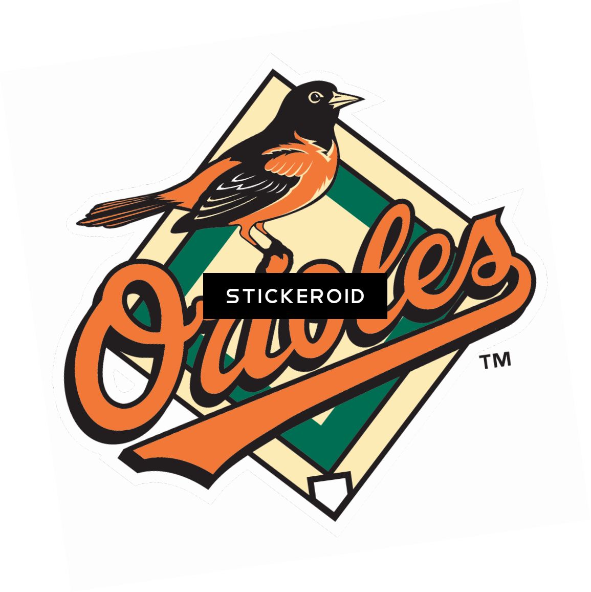 Baltimore Orioles Bird Logo - Baltimore Orioles Team Logo (1155x1156), Png Download