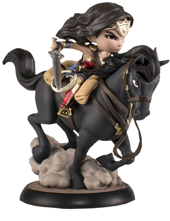 Wonder - Wonder Woman Q Fig Max (599x778), Png Download