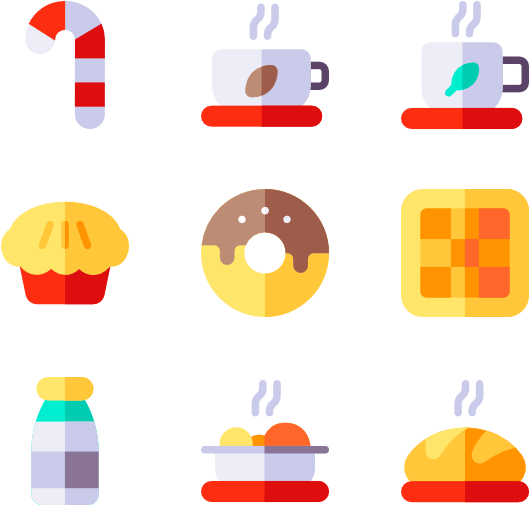 Christmas Food & Drinks - Drink (600x564), Png Download