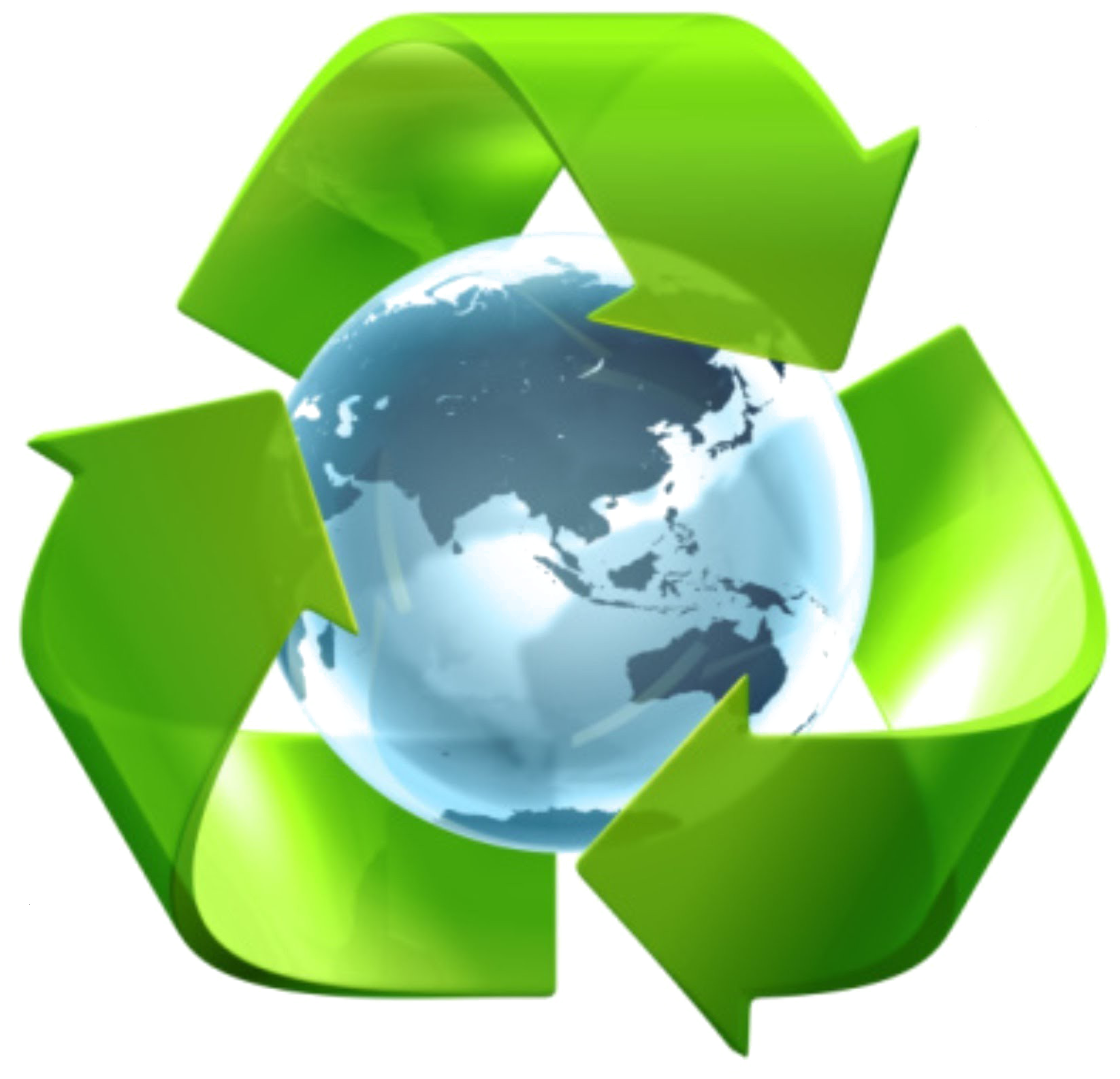 Recycling Earth Png Free Download - Solid Waste Management Logo (1654x1588), Png Download
