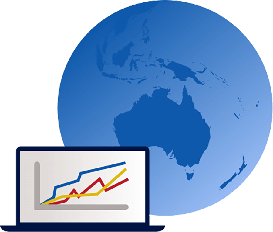 Deloitte Access Economics' Rigorous Qualitative And - Curtin University Australia Map (900x763), Png Download
