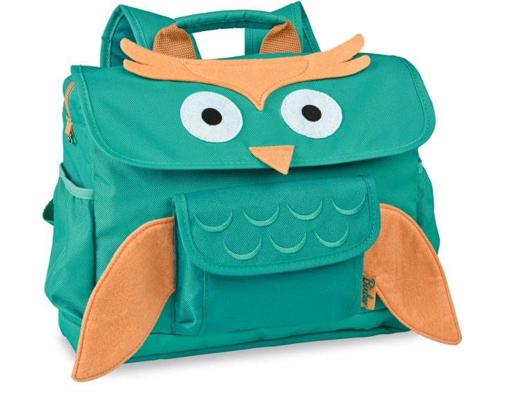 Bixbee Owl Small Animal Backpack (767x630), Png Download