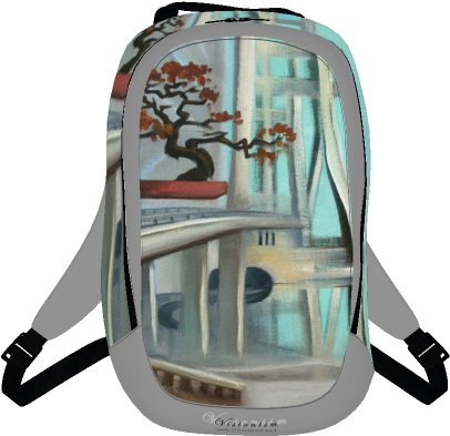 Ergonomic Backpack / Freeway Bonzais - Backpack (590x590), Png Download