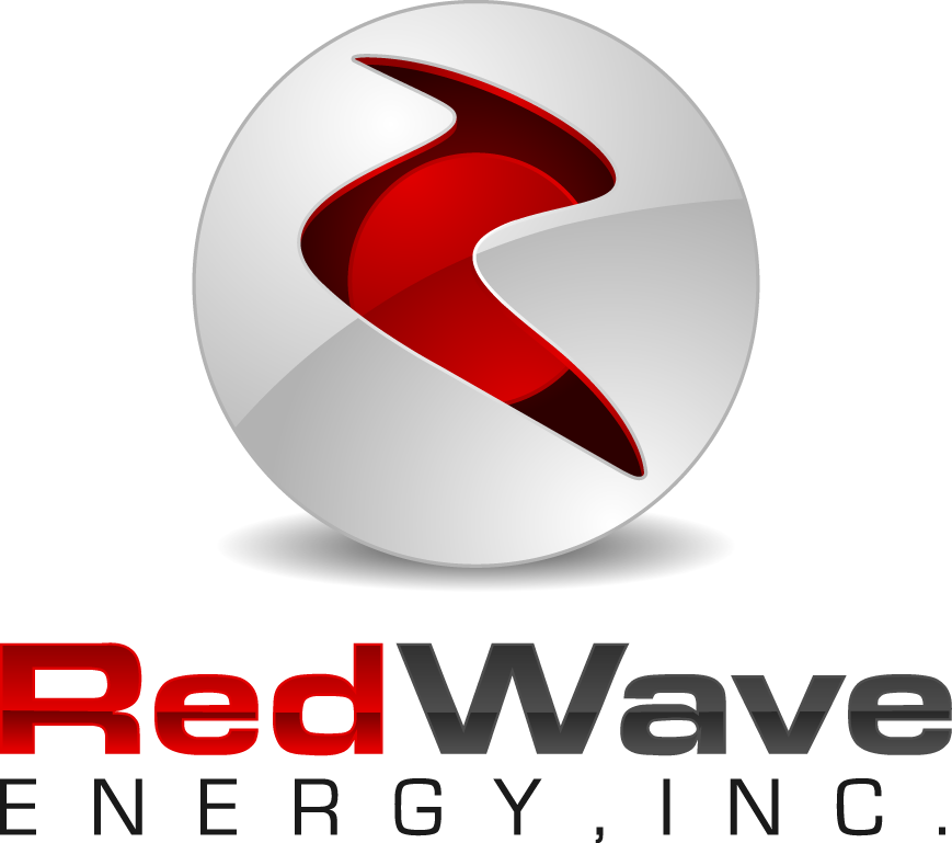Redwave Logo Vertical Light - Red Wave (869x769), Png Download