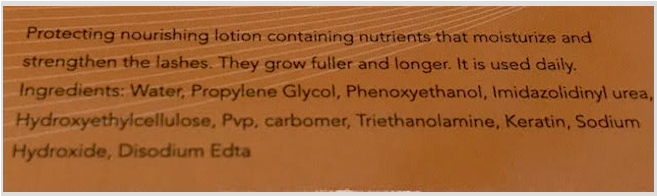 Mascara Keratine Nourrissant Lotion - Label (771x1000), Png Download