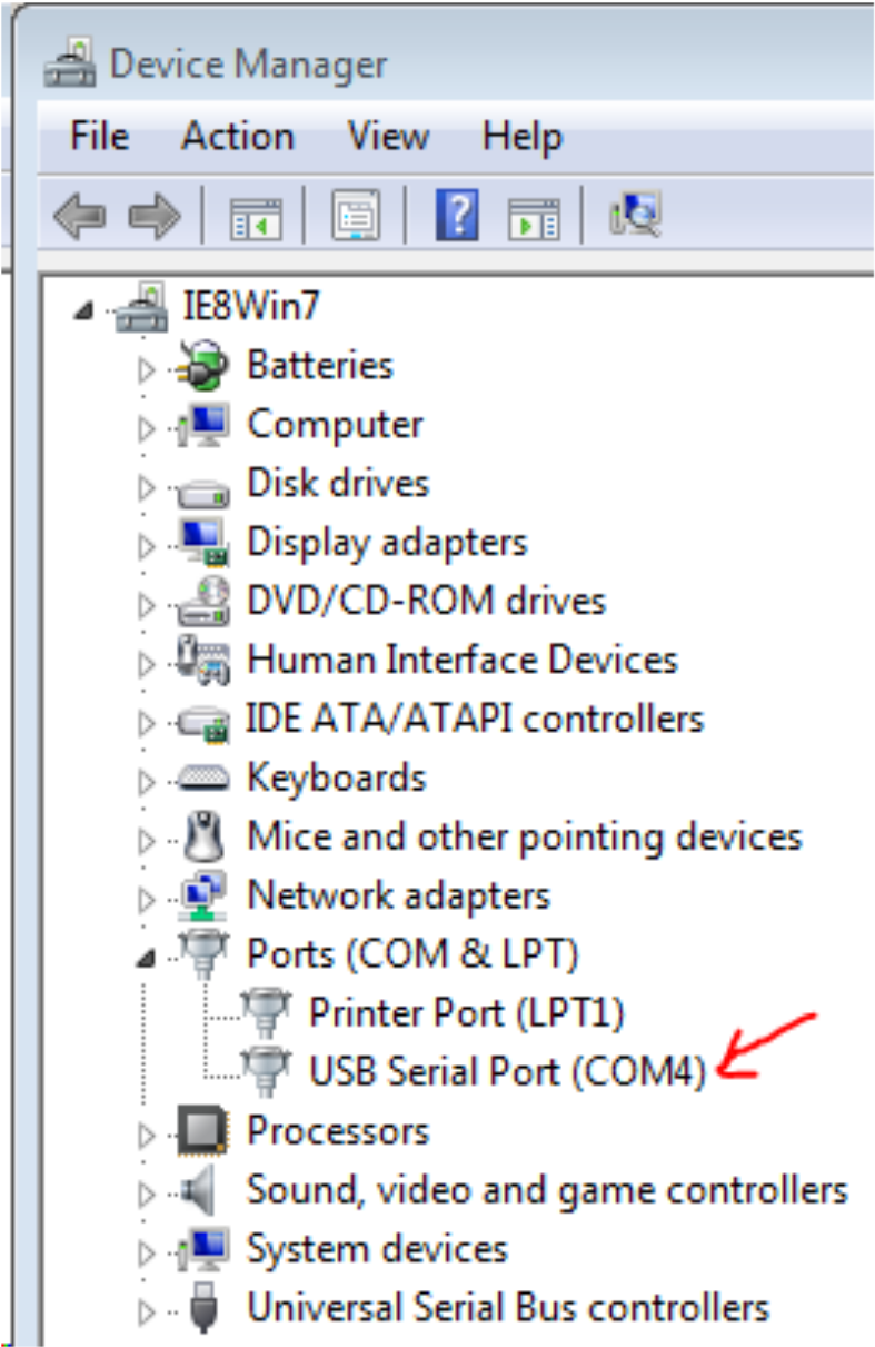 Openbci On Documentation Device - Port Com & Lpt (2059x1312), Png Download
