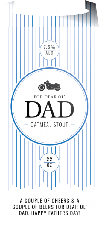 Dear Ol' Dad Hang Tag - Father's Day Hang Tag (406x800), Png Download