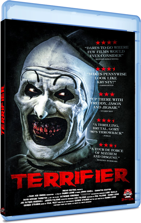 Terrifier Dvd (500x754), Png Download