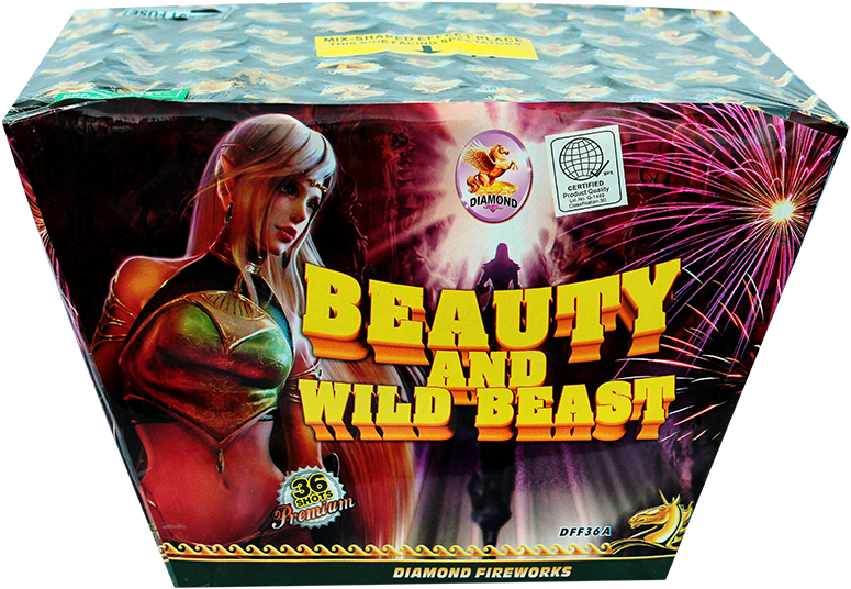 36 Shots Beauty And Wild Beast - Box (1000x667), Png Download