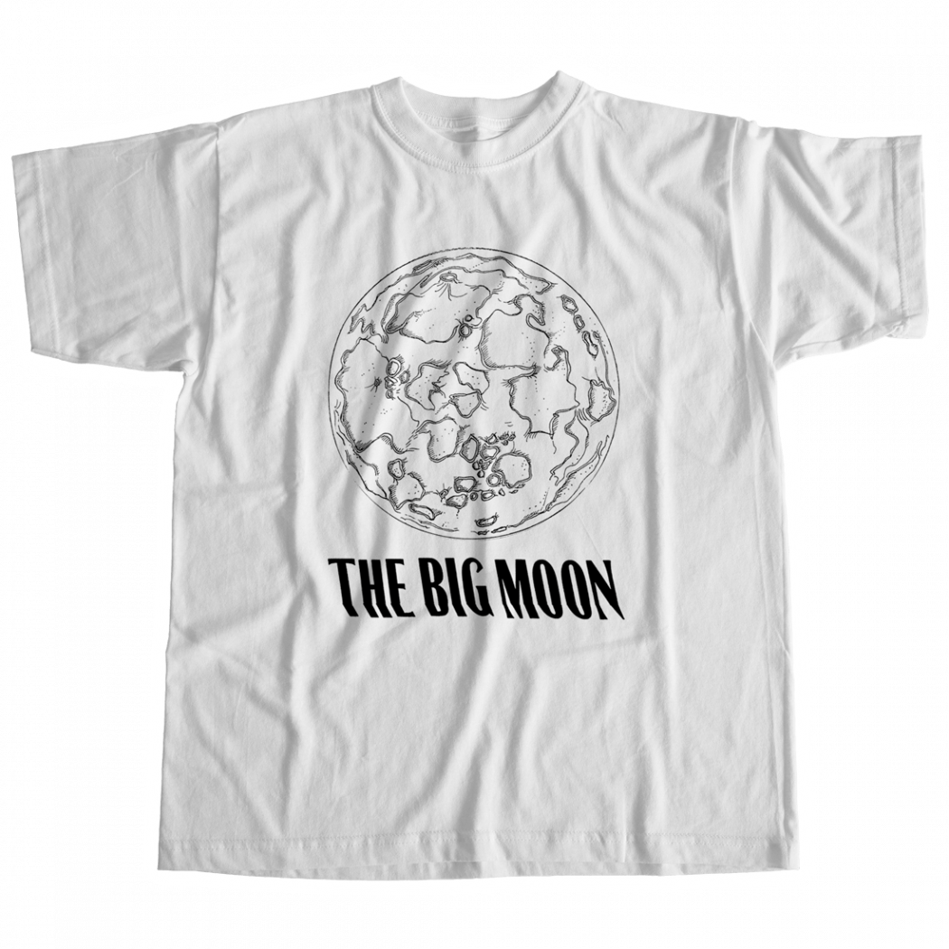 The Big Moon White Tee - Formidable - The Big Moon (1050x1050), Png Download