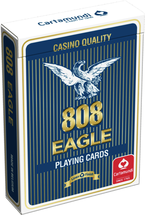 Eagles Playing Cards Blue - Playing Card (740x739), Png Download