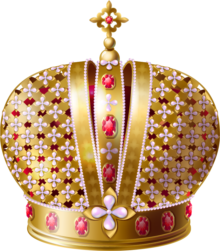 King Crown Transparent Png Image Free Download Searchpng - Crown On Red Pillow (1190x1188), Png Download