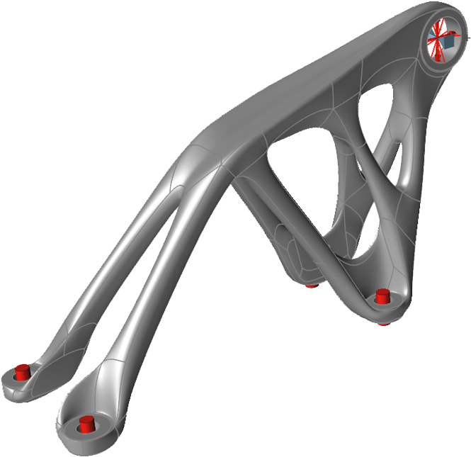 If You Minimize Mass, The Resulting Shape Will Be Light - Bicycle Frame (974x720), Png Download