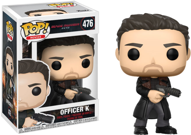 Pop Figure Blade Runner 2049 Officer K - Blade Runner Funko Pop (701x501), Png Download