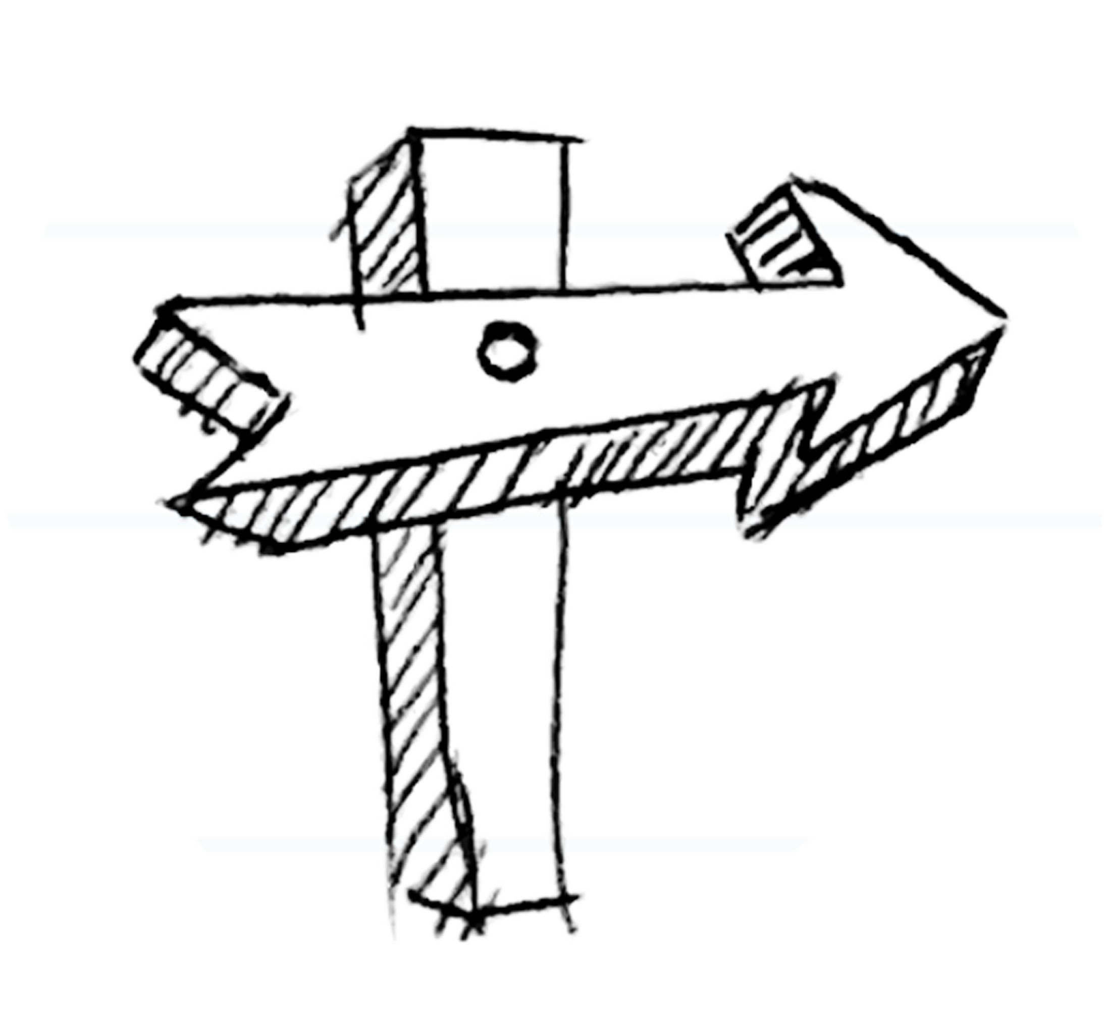 Arrow Engine Cartoon Google Images Hand Painted - แบบ ลาย เส้น ขยุกขยิก (2187x2013), Png Download