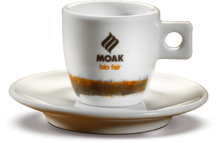 Moak Tazzina Espresso Bio Fair - Espresso (831x480), Png Download