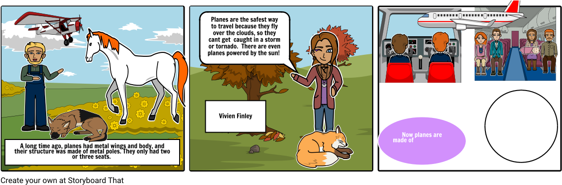 Airplanes - Cartoon (1164x385), Png Download